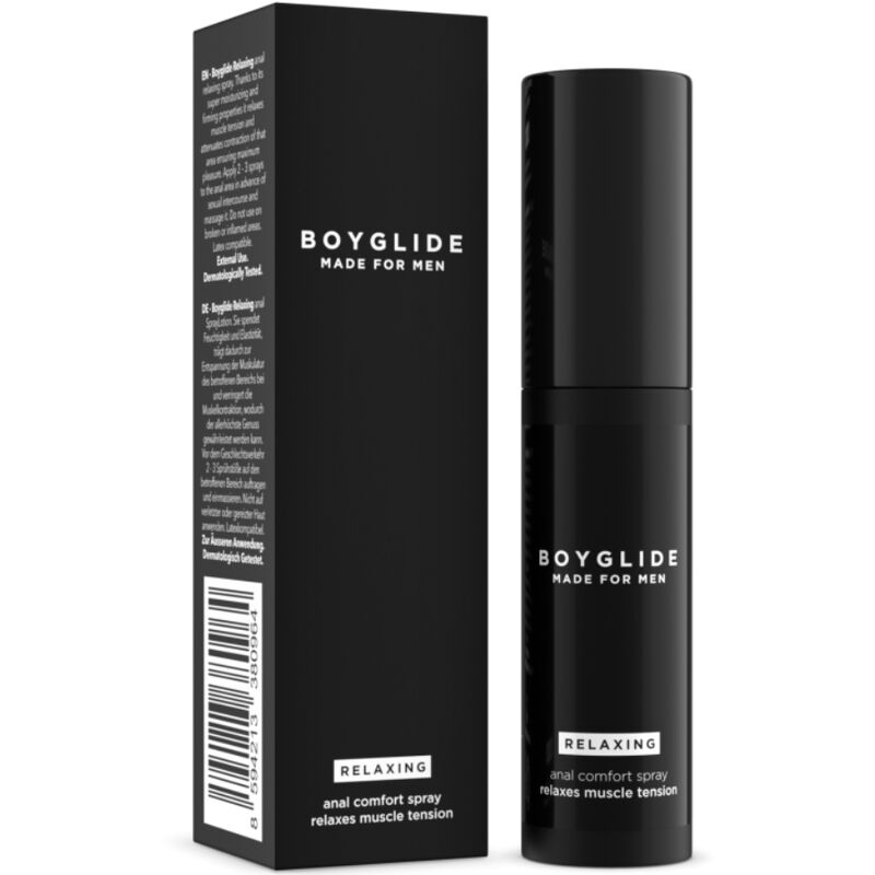 Spray Relaxant Anal Boyglide Détendant Hydratant 20 ml - Intimateline