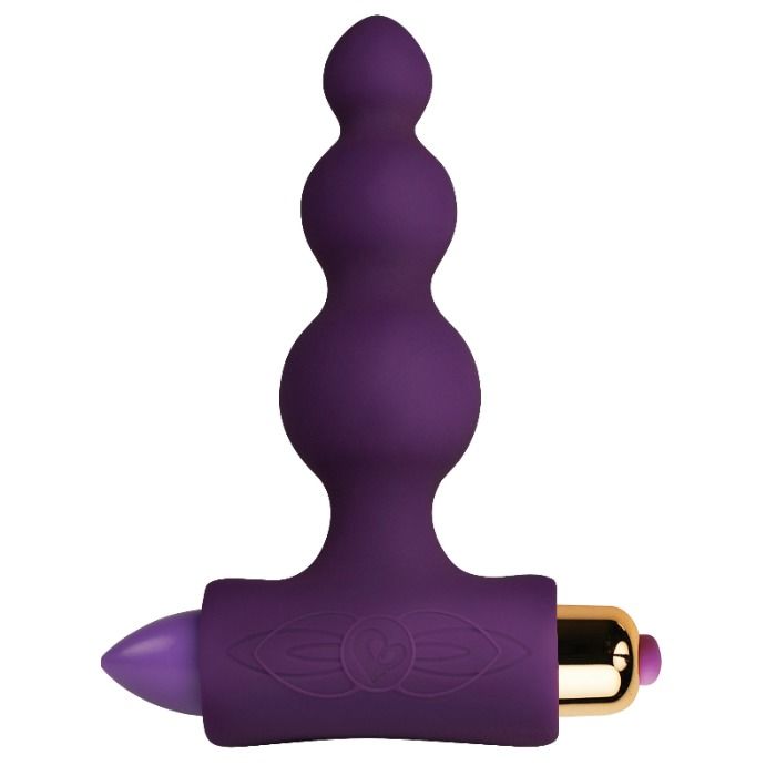 Stimulateur Anal Vibrant Bubbles Petites Bulles Silicone Submersible - Rocks-Off