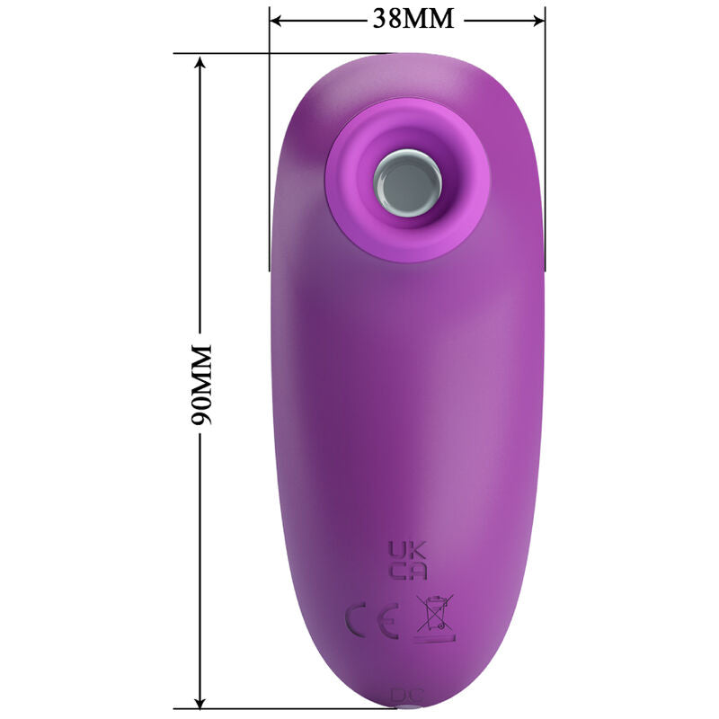 Stimulateur Clitoridien Adora Mini 7 Modes Succion Sans Contact - Romance