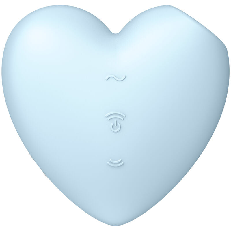 Stimulateur Clitoridien Air Pulse Cutie Heart 2 Moteurs IPX7 - Satisfyer