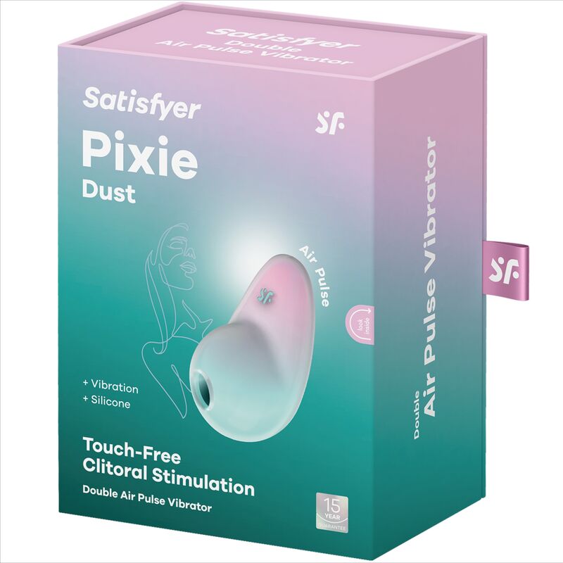 Stimulateur Clitoridien Air Pulse Pixie Dust Lilas Étanche - Satisfyer