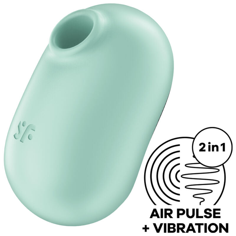 Stimulateur Clitoridien Air Pulse Pro To Go 2 Vibrant Rechargeable IPX7 - Satisfyer