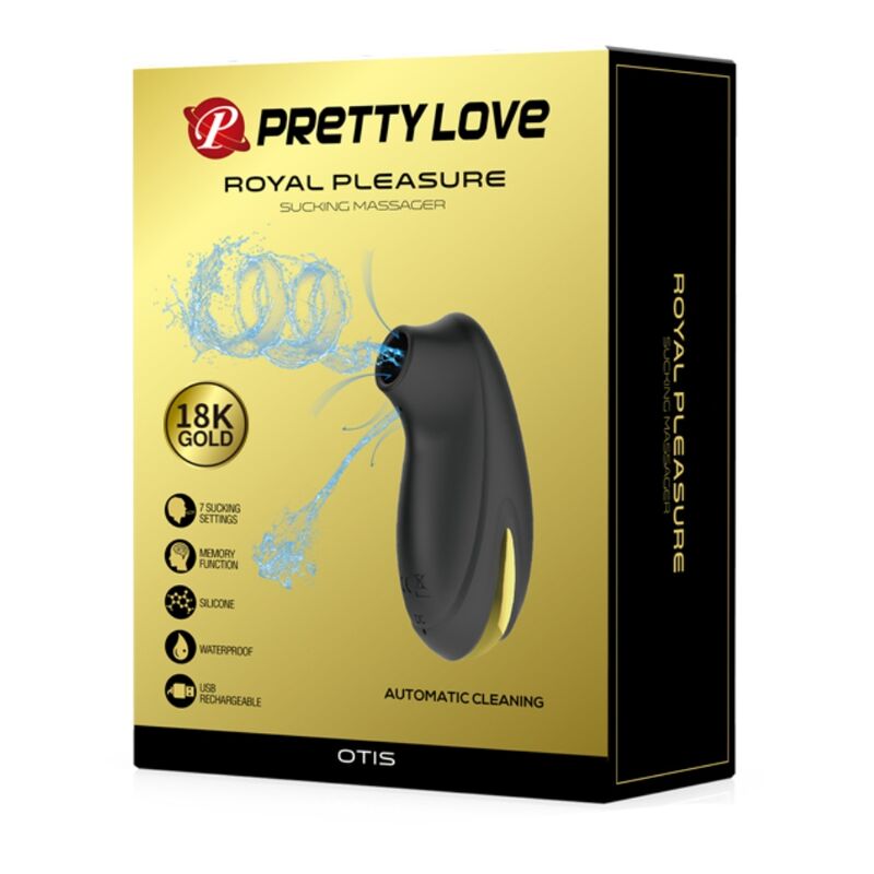 Stimulateur Clitoridien à Aspiration Rechargeable 7 Modes - Pretty Love