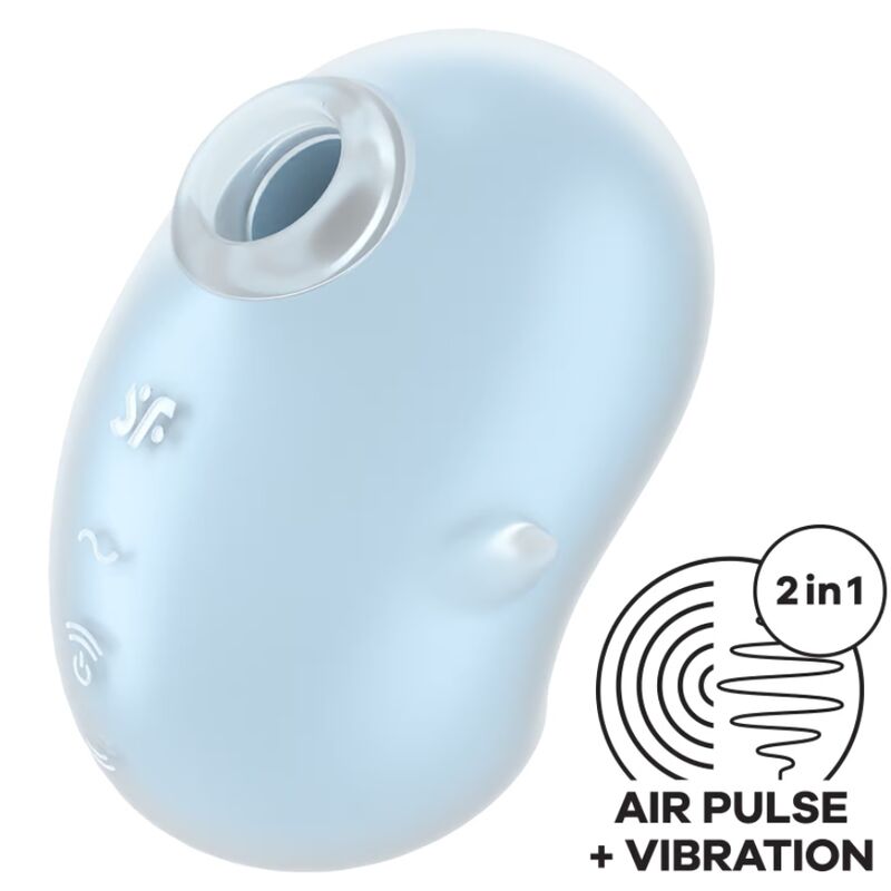 Stimulateur Clitoridien Cutie Ghost Air Pulse 11 Modes - Satisfyer