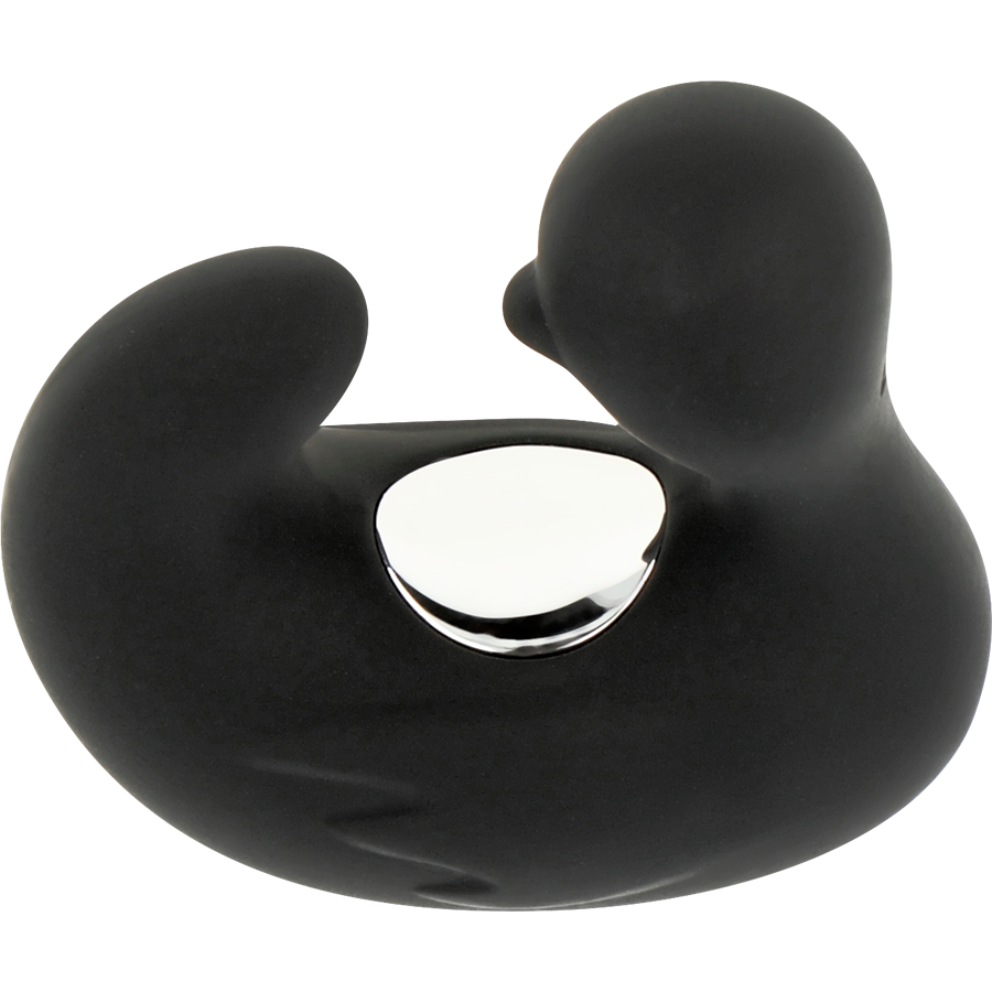 Stimulateur Clitoridien Doigt Duckymania Rechargeable 8 Modes - Black&Silver