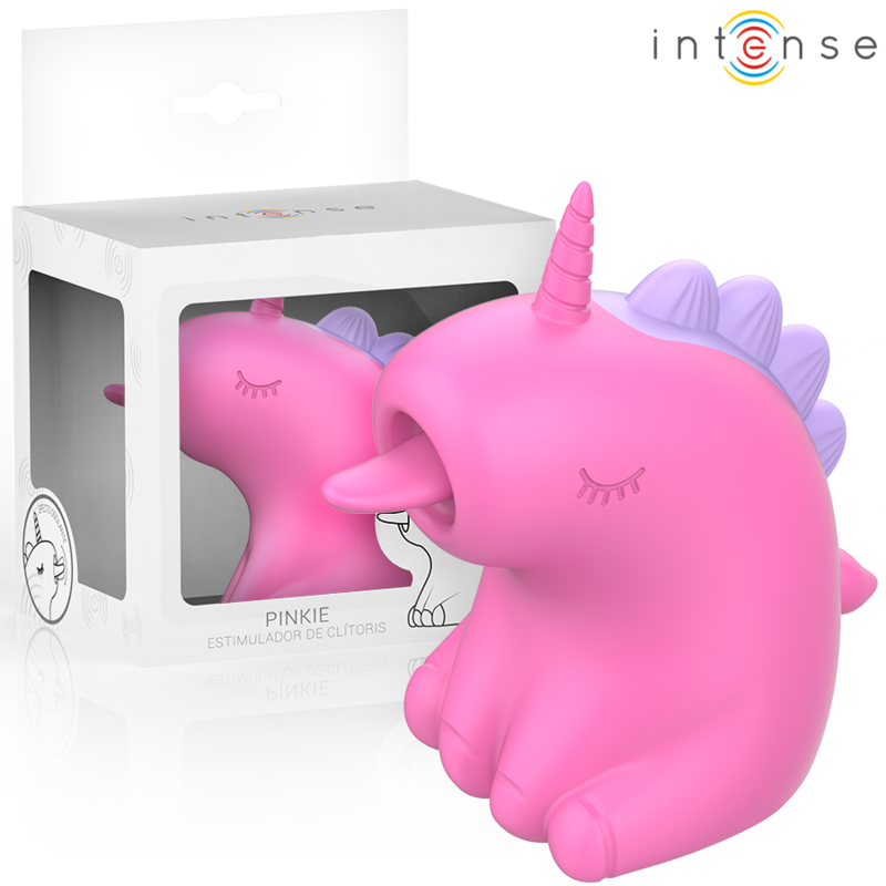 Stimulateur Clitoridien Langue Rotative 360° Pinkie Licorne IPX7 - Intense