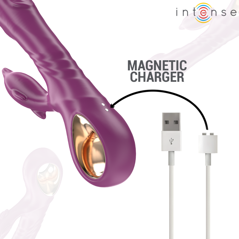Stimulateur Clitoridien Langue Vibrante Halle Forme Dauphin IPX7 - Intense