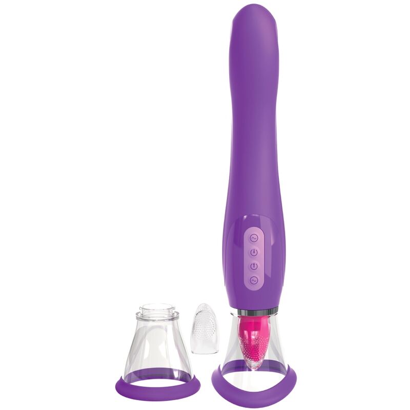 Stimulateur Clitoridien Son Plaisir Ultime Aspiration et Langue Vibrante - Fantasy