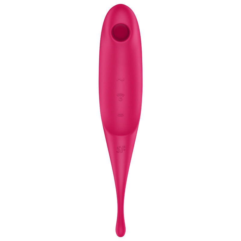 Stimulateur Clitoridien Twirling Pro Air Pulse Tête Rotative - Satisfyer