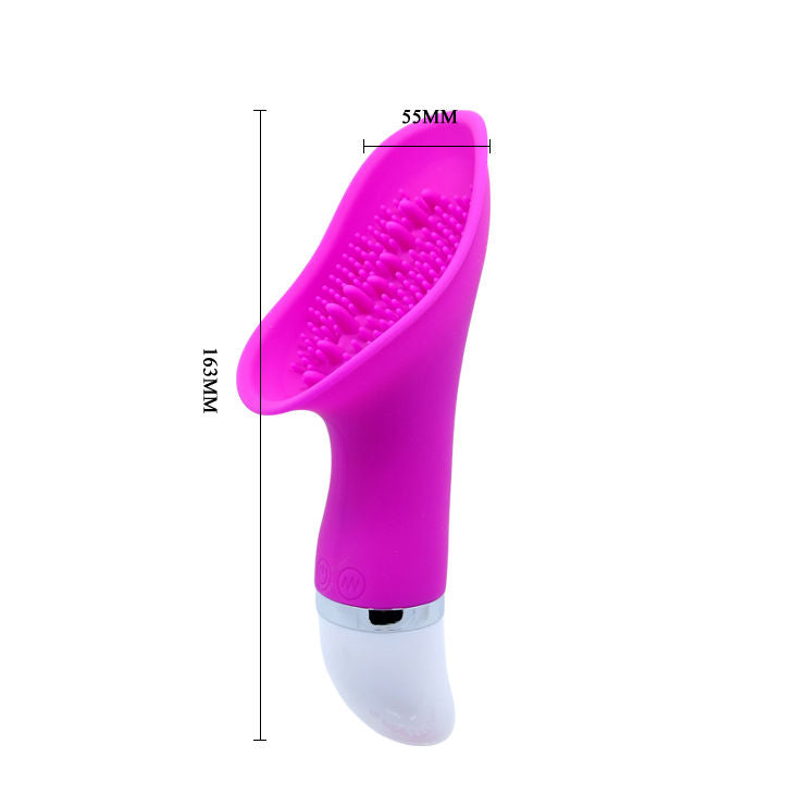Stimulateur de Clitoris Claude Flirtation 30 Vibrations Embouts Gaufrés - Pretty Love
