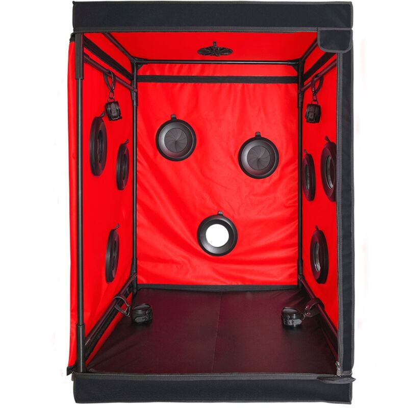 Tapis de Confinement BDSM Kink Club Cabine 4 Anneaux Métal - Secret Dome