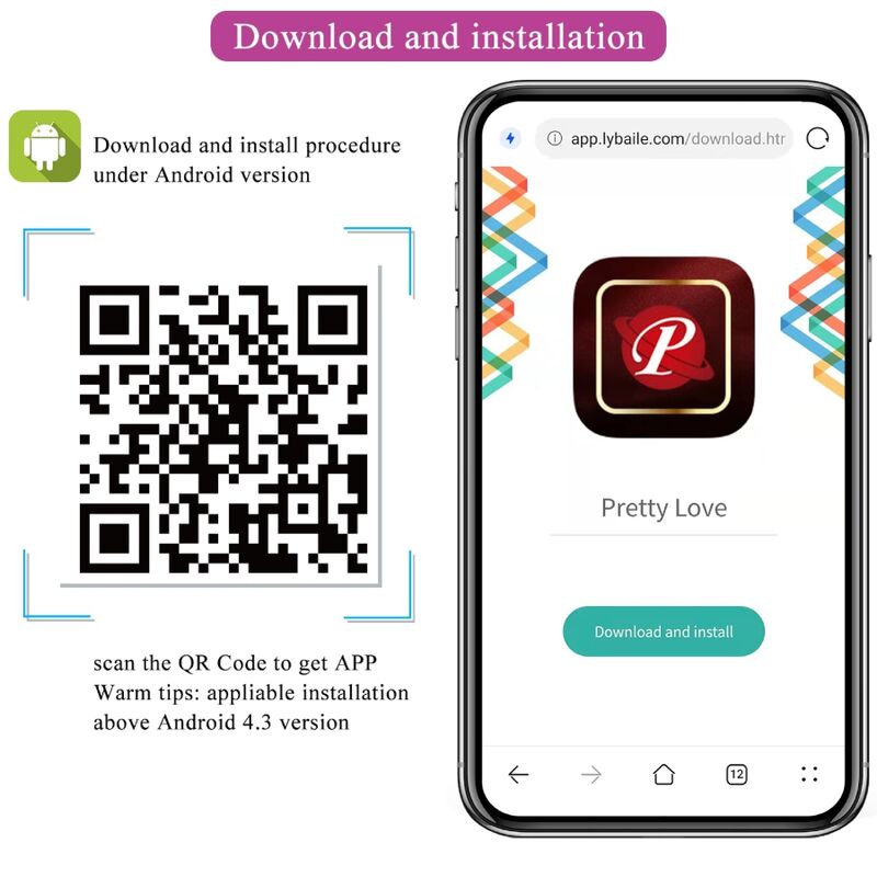 Œuf Vibrant Connecté Doreen Rechargeable Silicone - Pretty Love