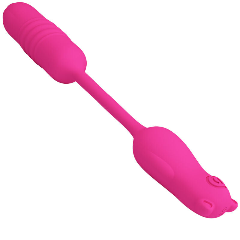 Œuf Vibrant Nobikuma Silicone Rechargeable 3 Vibrations - Pretty Love