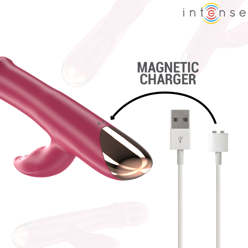 Vibromasseur 3 en 1 Chloé Aspiration et Vibration 10 Modes IPX7 - Intense