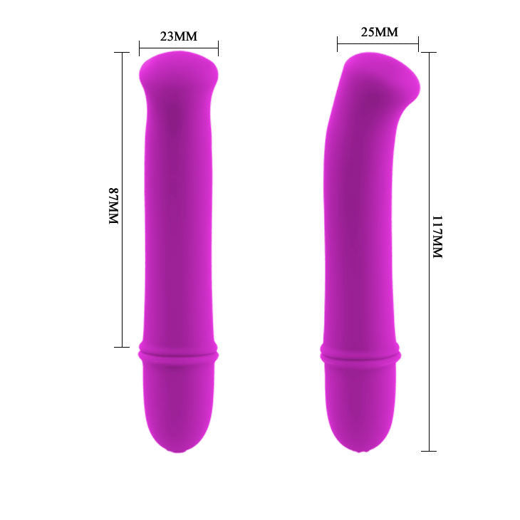 Vibromasseur Antony Compact 10 Modes Silicone Ultra-Silencieux - Pretty Love