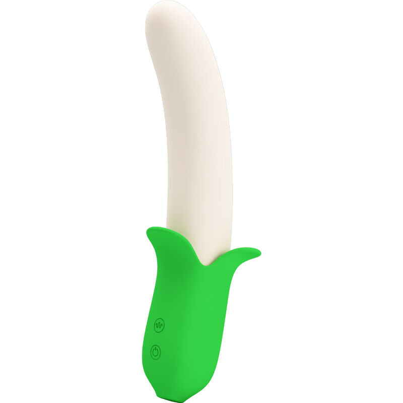 Vibromasseur Banane Banana Knight 7 Vibrations Courbé Rechargeable - Pretty Love