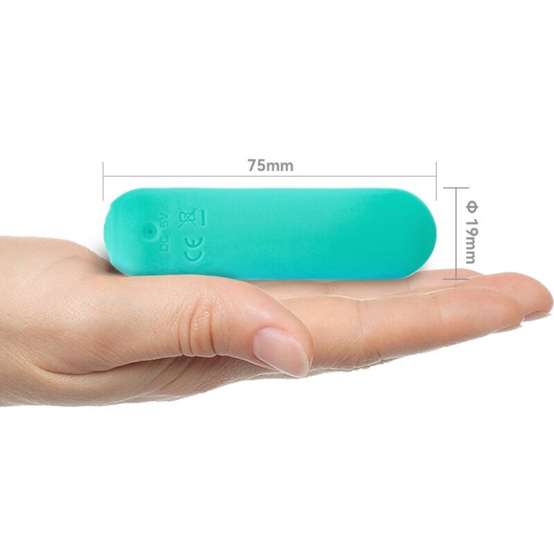 Vibromasseur Bullet Splash Haha - 10 Modes Silicone Étanche - Armony