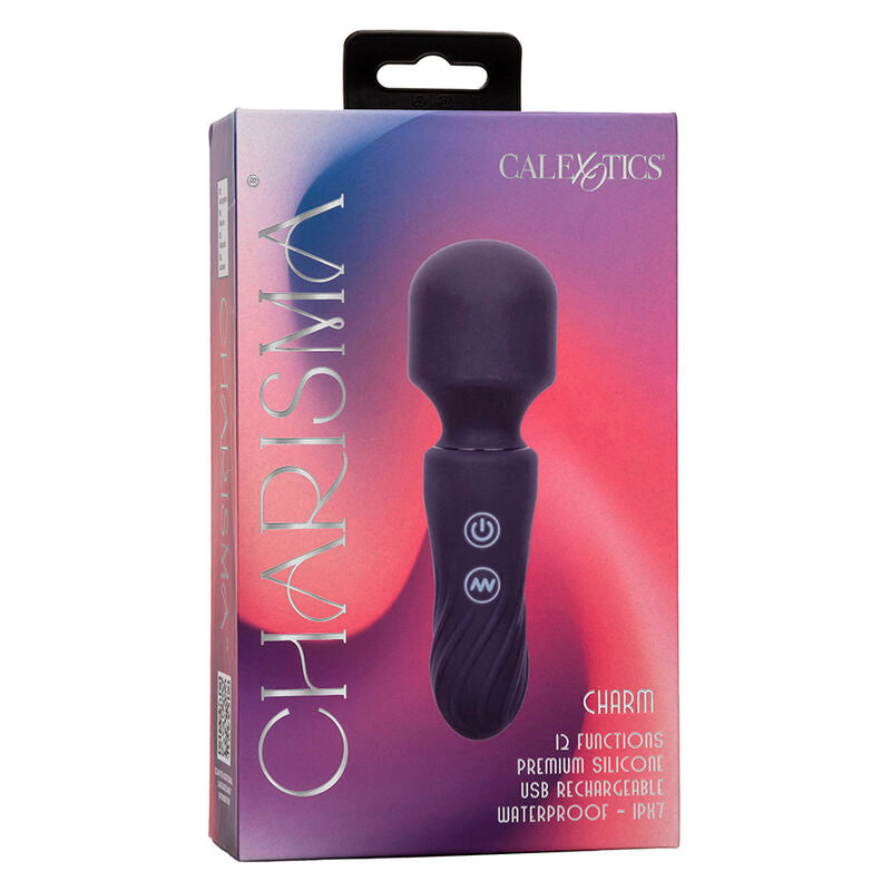 Vibromasseur Compact Charisma Charm 12 Fonctions Étanche USB - CalExotics