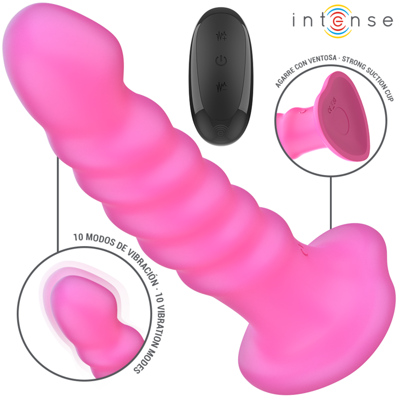 Vibromasseur Connecté Cindy Design Spirale 10 Vibrations Télécommande - Intense