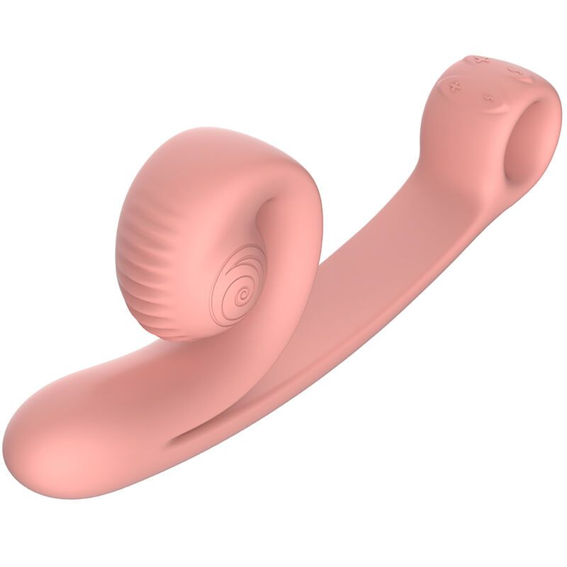 Vibromasseur Courbe Snail Vibe Double Stimulation Rotatif Rechargeable - Snail Vibe