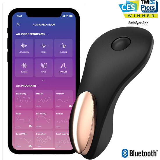 Vibromasseur Culotte Little Secret Connecté Clip Magnétique IPX7 - Satisfyer