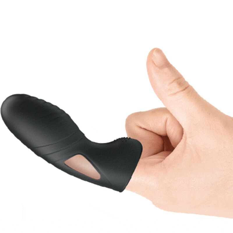 Vibromasseur de Doigt Alan Silicone Sangles Extensibles - Pretty Love