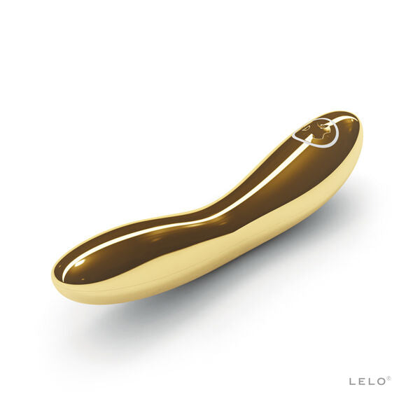 Vibromasseur de Luxe Inez Plaqué Or 24 Carats 5 Modes Rechargeable - Lelo