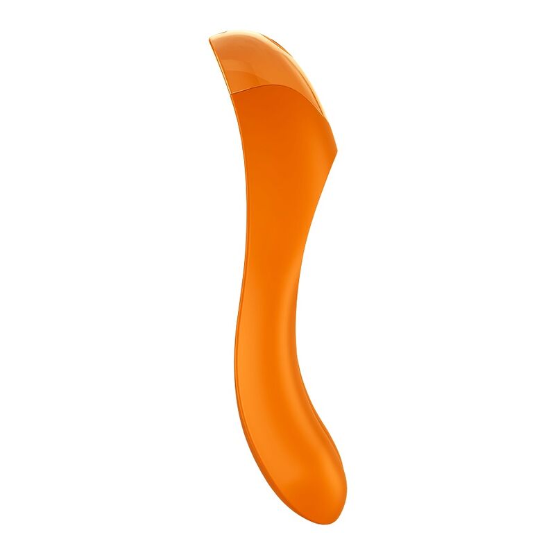 Vibromasseur Doigt Candy Cane Orange Compact IPX7 - Satisfyer