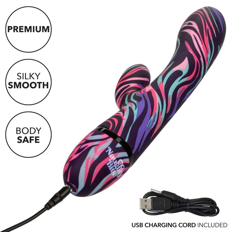 Vibromasseur Double Baguette Ménage à Moi 10 Modes Rechargeable - CalExotics