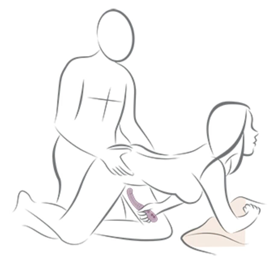 Vibromasseur Double Gemini Clitoris Point G Flexible 10 Modes IPX7 - Rocks-Off