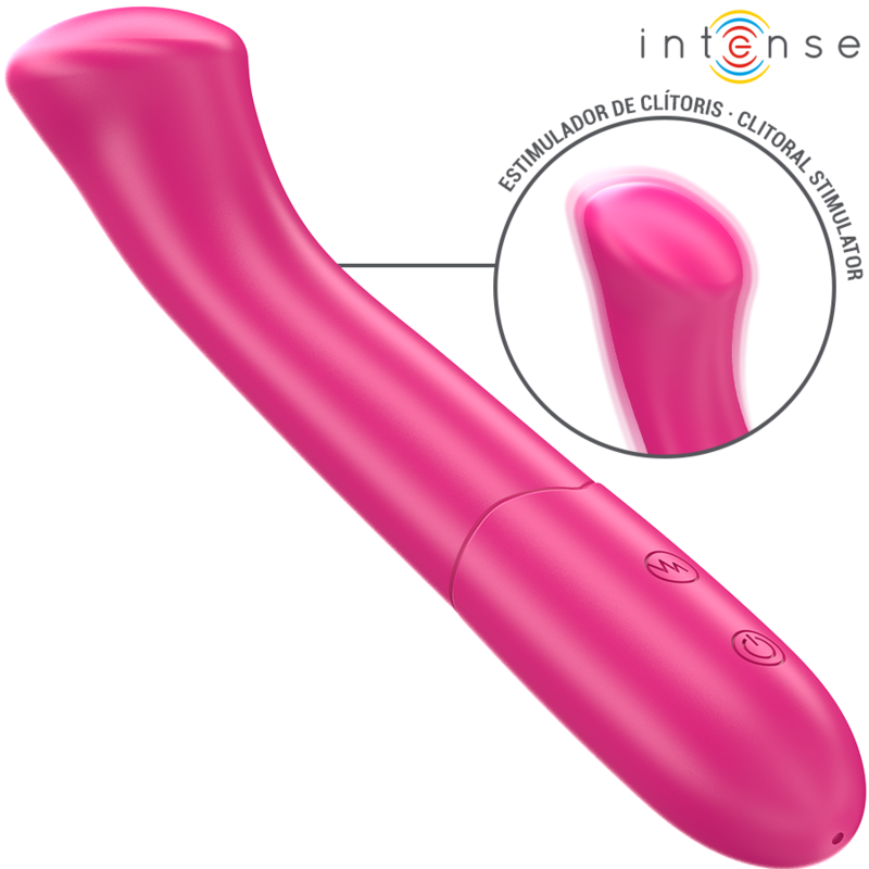 Vibromasseur Flexible Paty 19 cm 10 Vibrations Rechargeable - Intense
