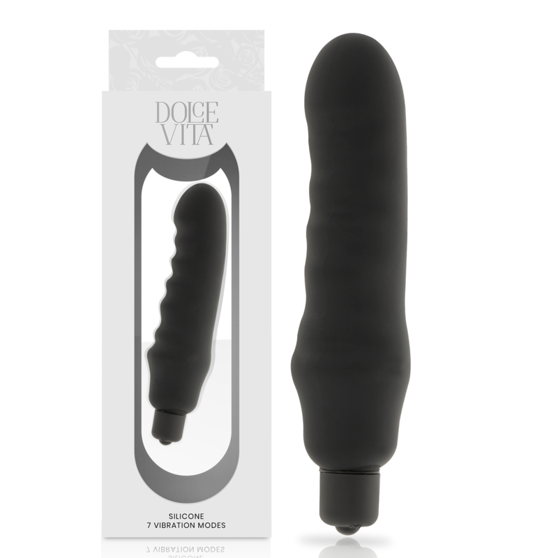Vibromasseur Genius - Silicone Doux 7 Modes - Dolce Vita