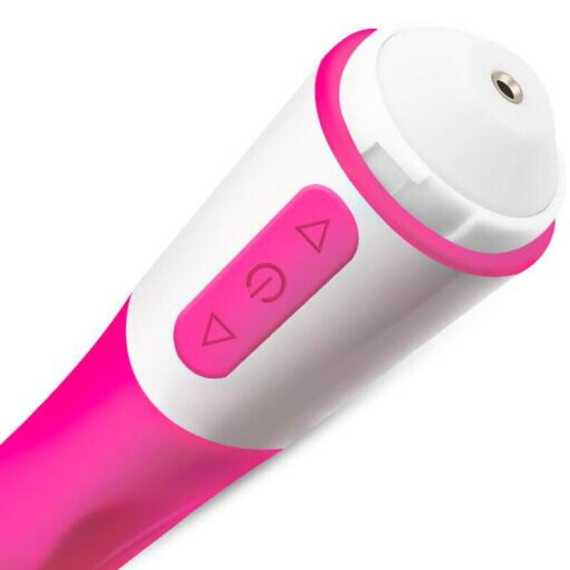 Vibromasseur Happy 36 Modes Silicone Rechargeable Fuchsia - Armony