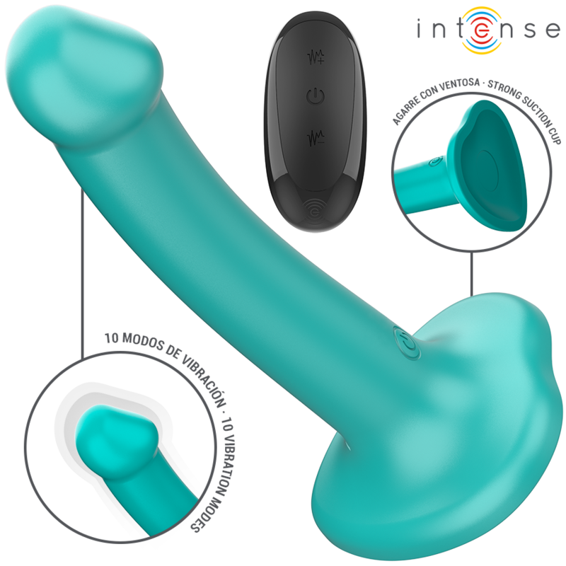Vibromasseur Katie Ventouse 10 Vibrations Télécommande - Intense