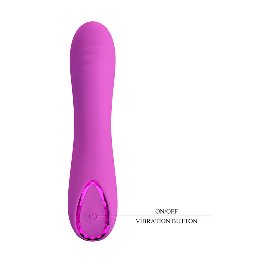 Vibromasseur Point G Elegant 10 Modes Silicone Rechargeable - Pretty Love