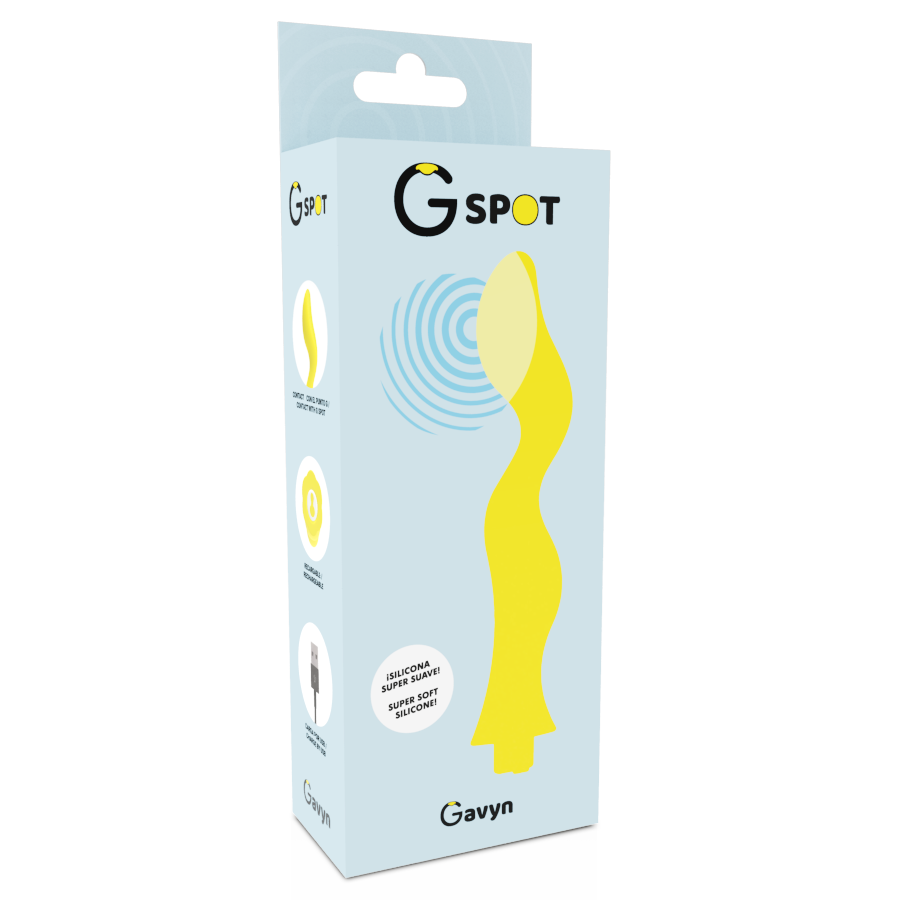Vibromasseur Point G Gavyn Silicone Rechargeable 10 Modes IPX6 - G-Spot
