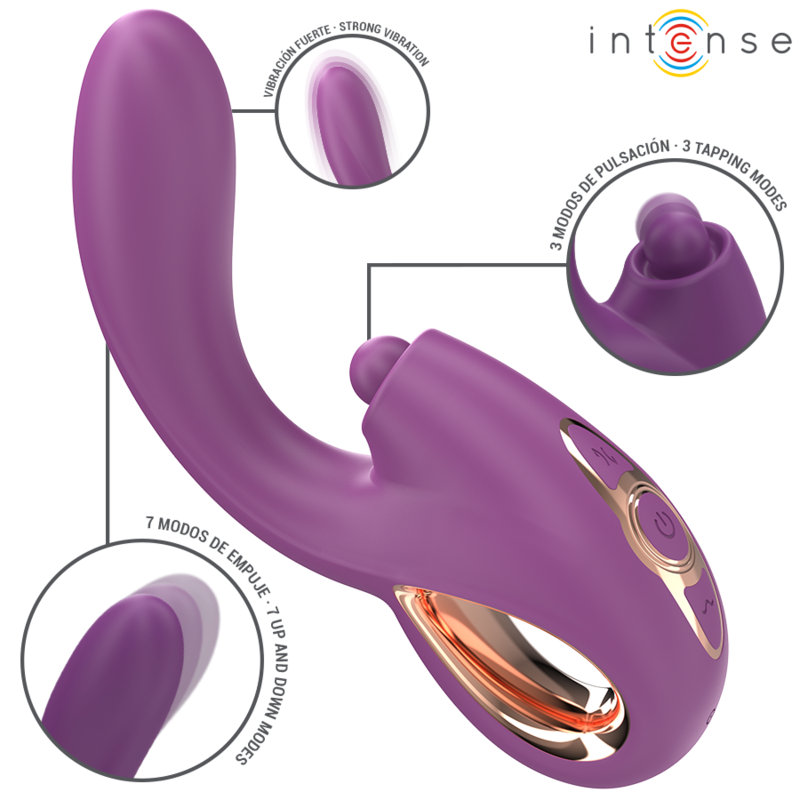 Vibromasseur Point G Lali Tapping Va-et-Vient Vibration IPX7 - Intense