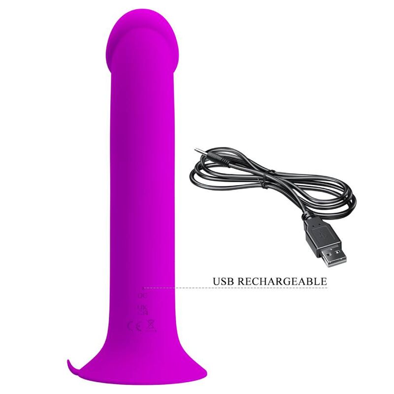 Vibromasseur Point G Murray Ventouse 12 Modes Rechargeable - Pretty Love
