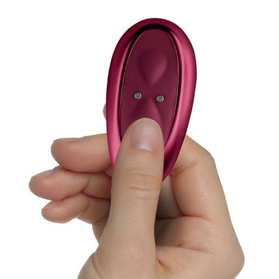 Vibromasseur Point G Ruby Glow Assis Mains Libres Télécommande - Rocks-Off
