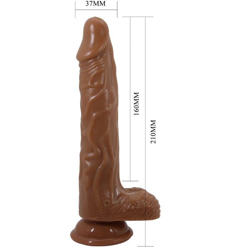 Vibromasseur Réaliste Bodach Rotatif Ventouse Télécommande 7 Modes - Baile