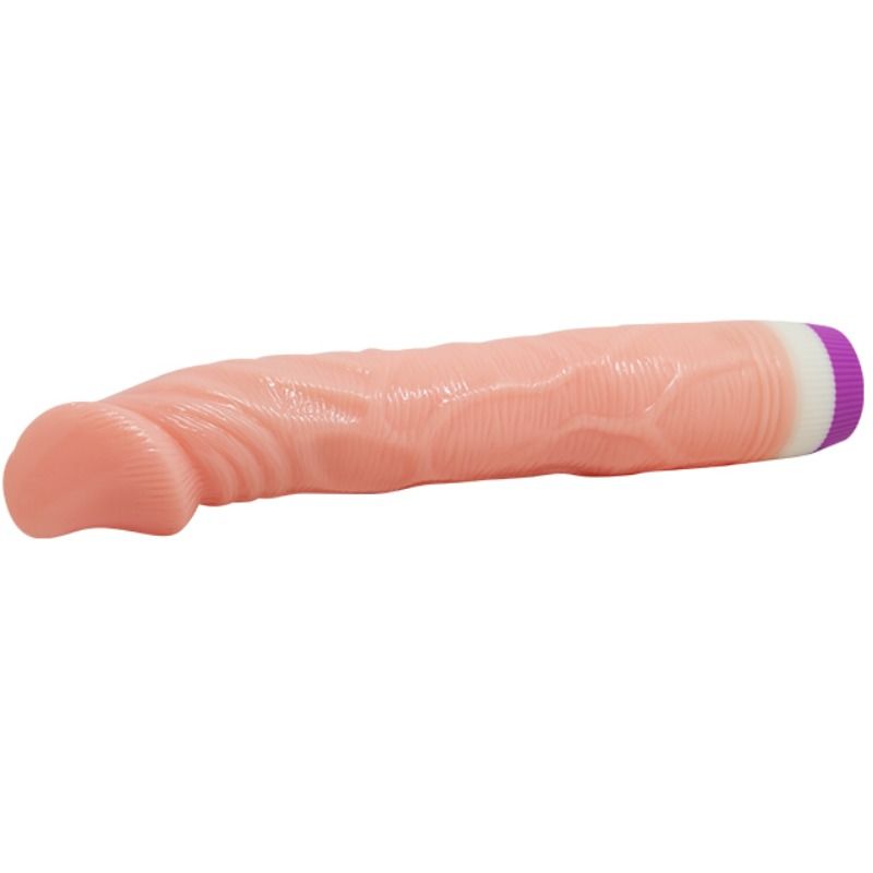 Vibromasseur Réaliste Naturel 22 cm Veines Multivitesse - Baile