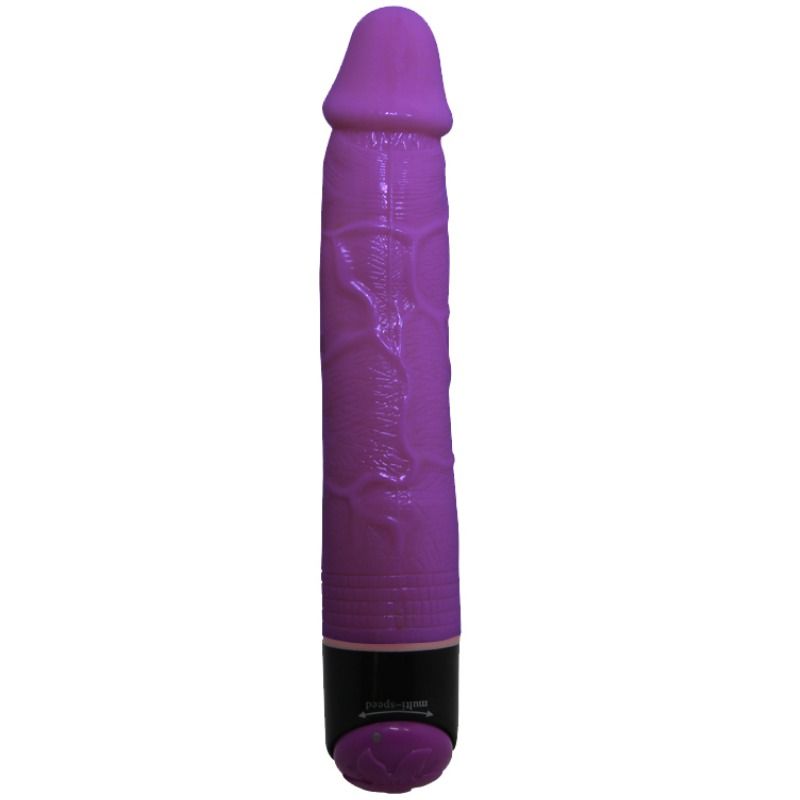 Vibromasseur Réaliste Super Doux TPR Multivitesse 23 cm - Baile