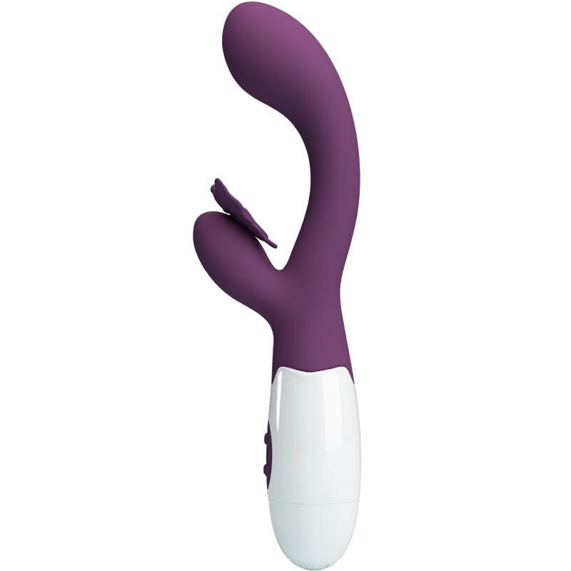 Vibromasseur Rabbit Butterfly Kiss Stimulateur Point G 30 Modes - Pretty Love