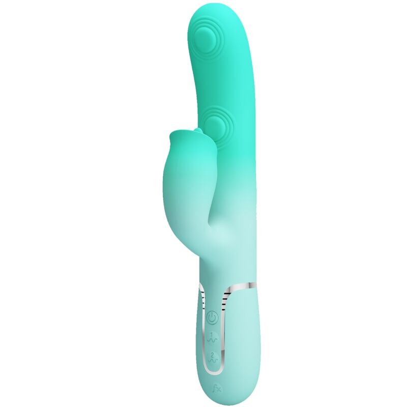 Vibromasseur Rabbit Gigi Double Stimulation 7 Modes Rechargeable - Pretty Love