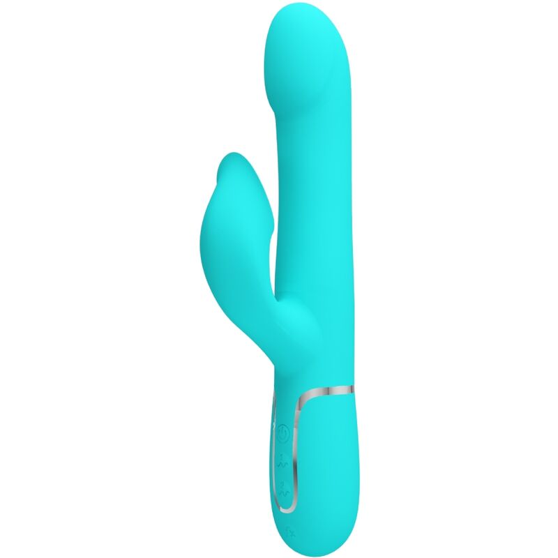 Vibromasseur Rabbit Perles Rotatives Stimulateur Clitoridien - Pretty Love