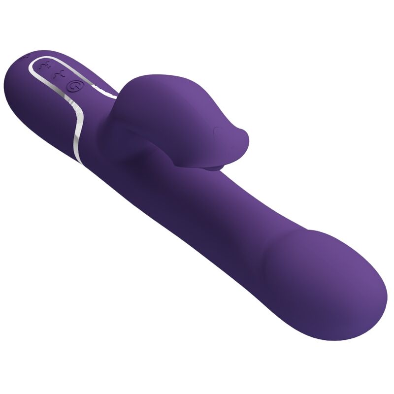 Vibromasseur Rabbit Perles Rotatives Stimulateur Clitoridien - Pretty Love
