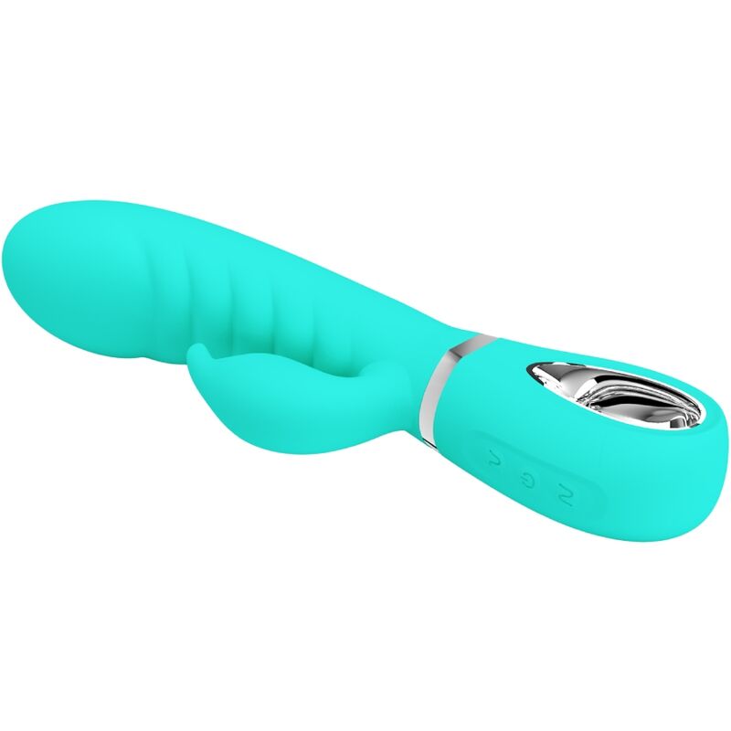 Vibromasseur Rabbit Prescott Point G Flexible Mémoire - Silicone - Pretty Love