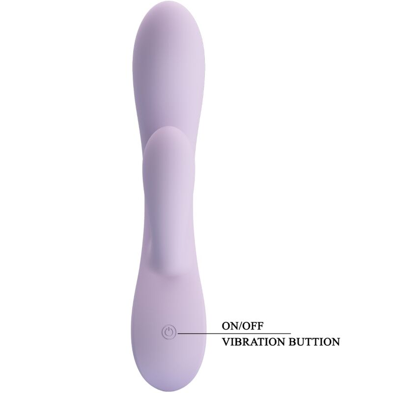 Vibromasseur Rabbit Rosolyn 10 Vibrations Double Stimulation - Pretty Love