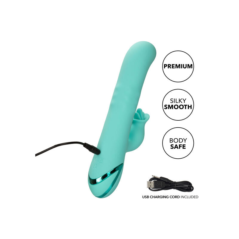 Vibromasseur Rabbit Rotatif Bel Air Bombshell 10 Vibrations 3 Rotations Étanche - CalExotics