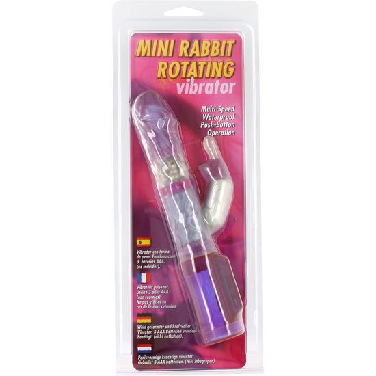 Vibromasseur Rabbit Rotatif Mini Lapin Rampant Étanche - Seven Creations